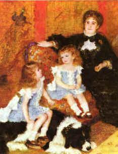 Pierre Renoir Madam Charpentier Children Germany oil painting art